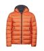 Tee Jays Unisex Adult Lite Hooded Padded Jacket (Dusty Orange)