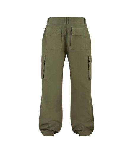 Pantalon À Poches Classic Homme Olive Build Your Brand