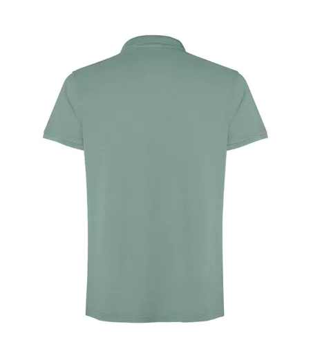 Polo Manches Courtes Cobain Adulte Vert Foncé Roly
