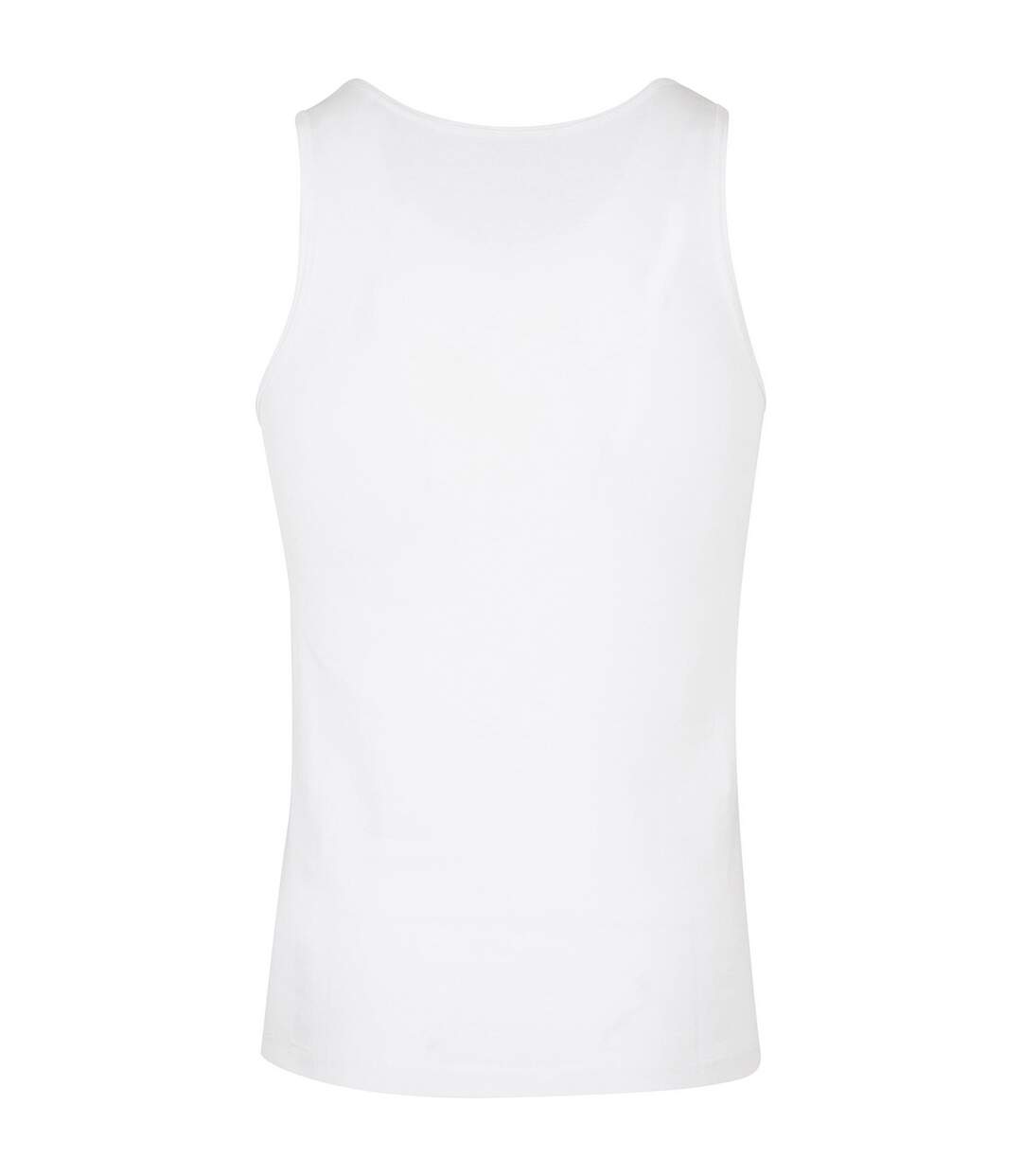 Débardeur Motif/style Uni Homme Blanc Build Your Brand-3
