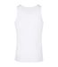 Débardeur Motif/style Uni Homme Blanc Build Your Brand-3