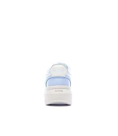 Baskets bleu femme nike court vision alta
