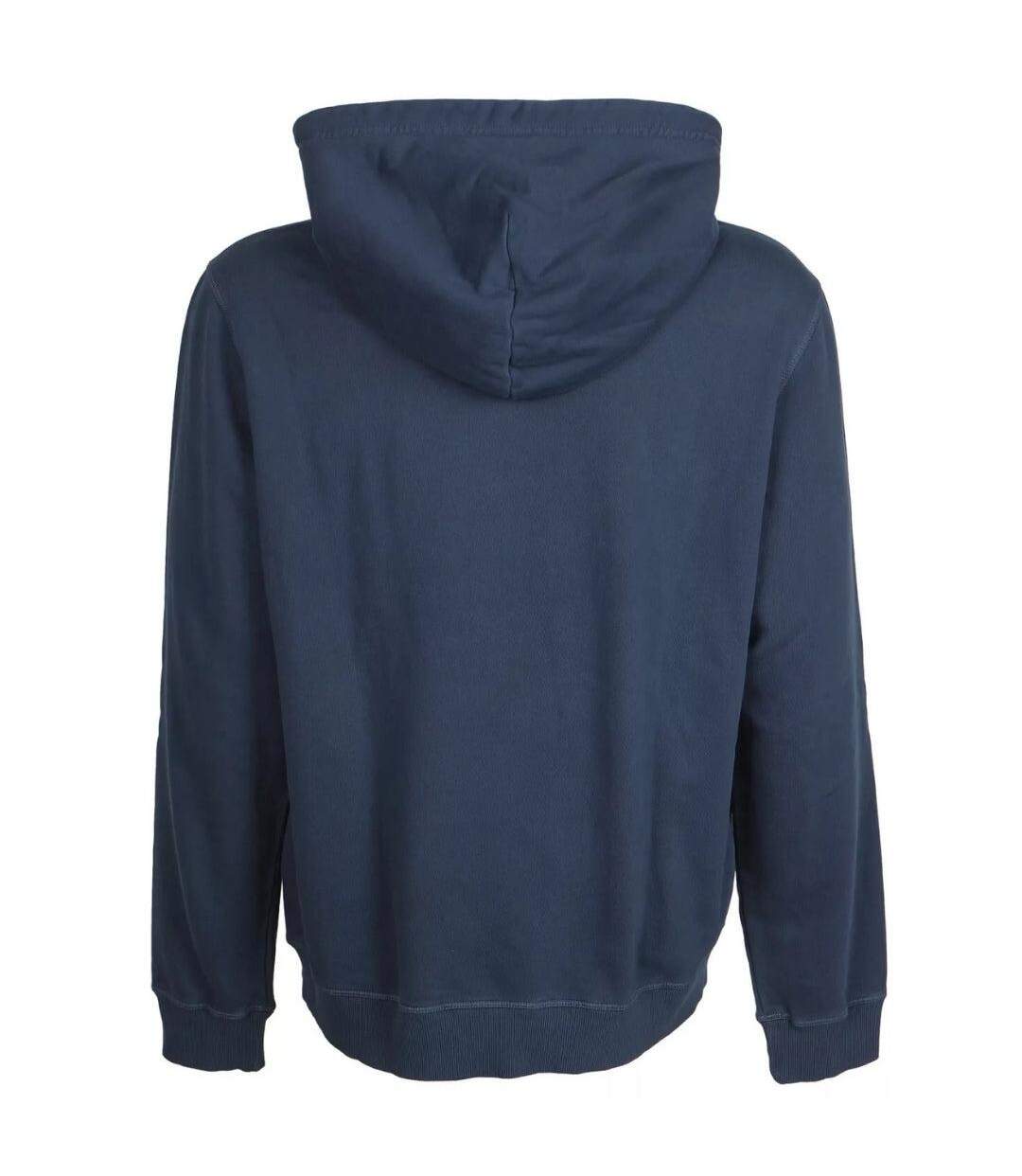 Sweat À Capuche Industry Denim Division Homme Bleu Marine Foncé Diesel-2