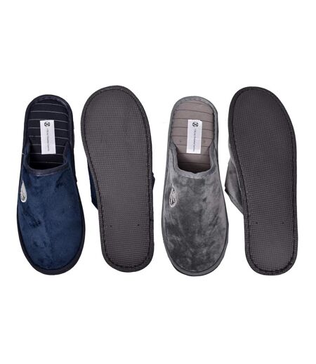 Pantoufles pour homme CXL By LACROIX Confort et Qualité Supérieure - Pack de 2
