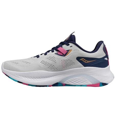 Womens/ladies Guide 15 Running Shoes Grey Saucony