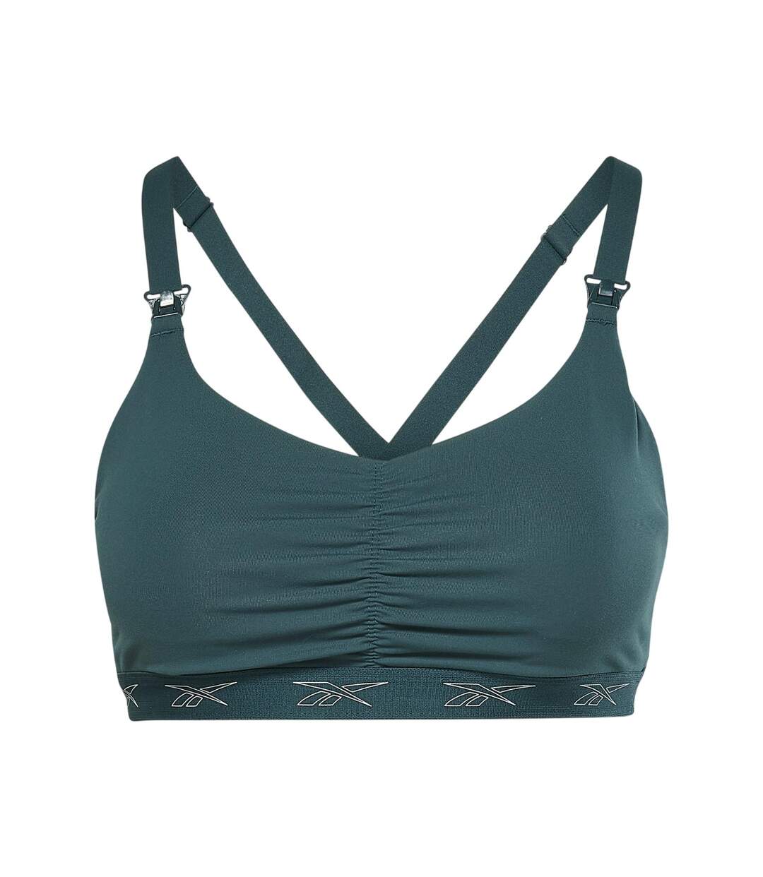 Brassière De Sport Femme Vert Sombre Reebok-2
