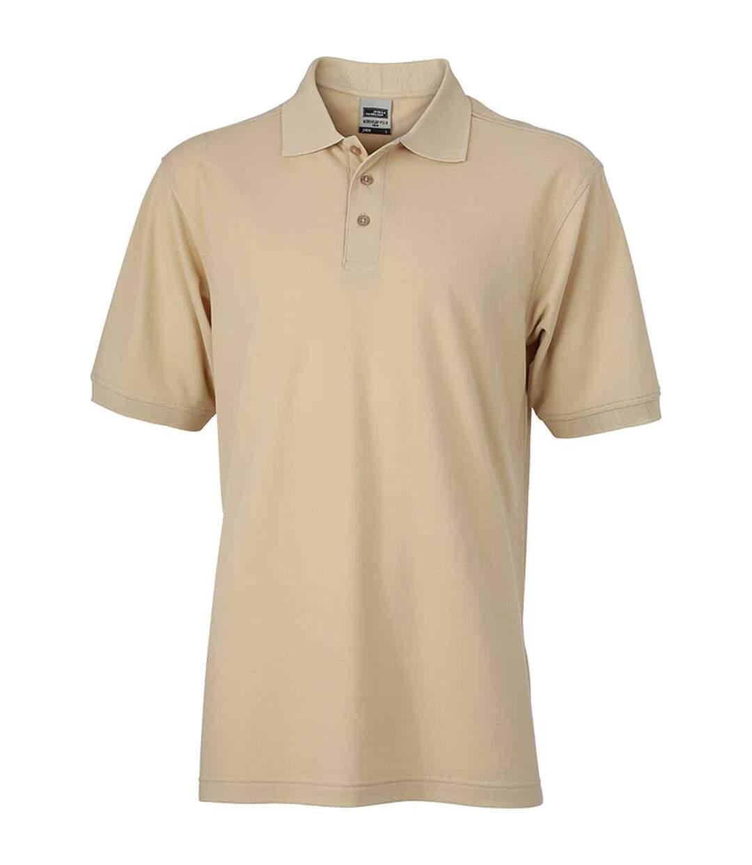 Polo homme workwear - JN830 - beige pierre-1