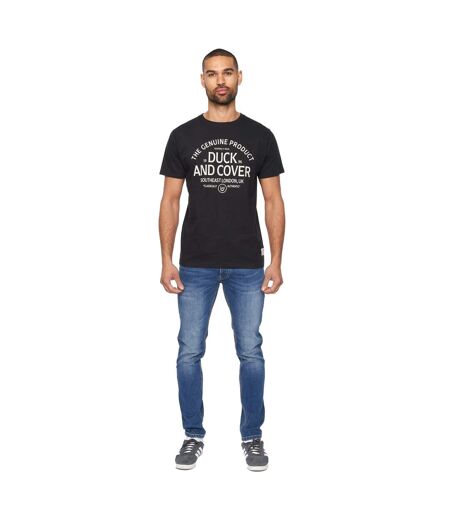 T-shirt kaylum homme noir Duck and Cover