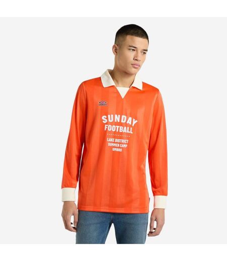 Umbro Mens Football Shirt (Bright Orange) - UTUO2103