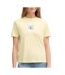 T-shirt jaune femme calvin klein jeans ss classic-1