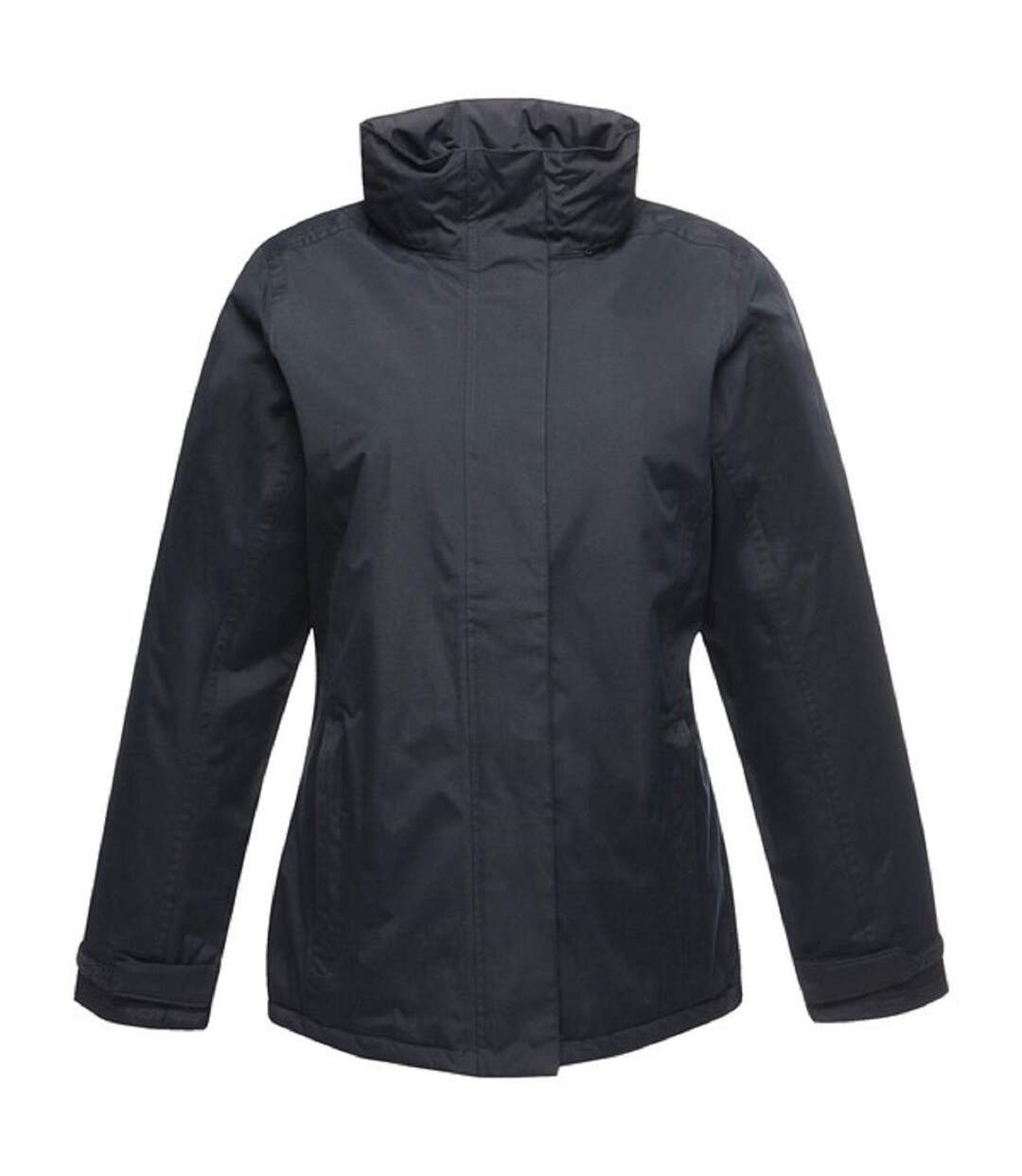 Veste femme coupe-vent imperméable - TRA362 - bleu marine