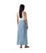 Womens/ladies Column Denim Wrap Skirt Blue Levis-3