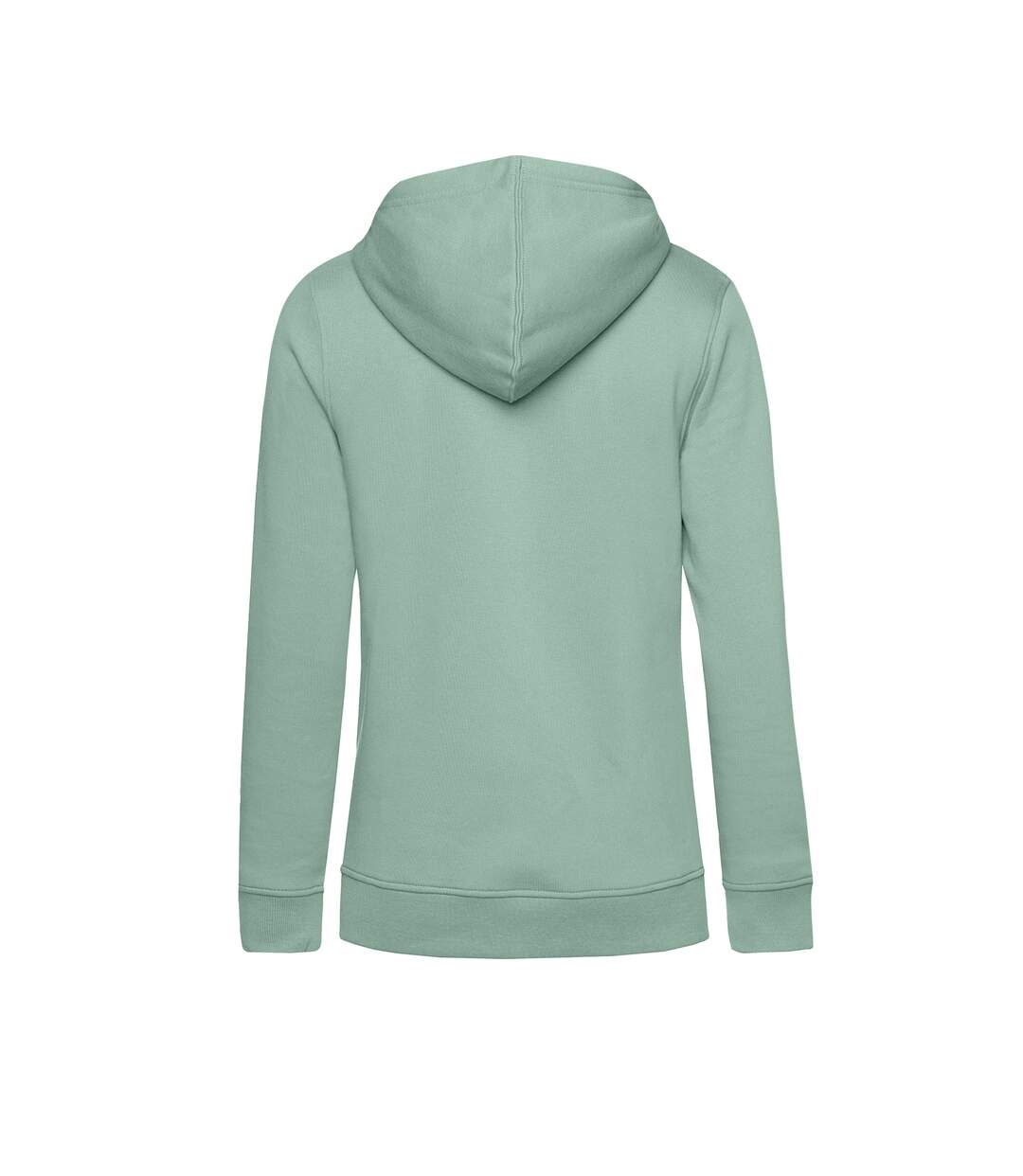 Sweat à capuche femme vert de gris B&C