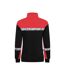 Womens/ladies Progression 7105 Reflective Sweatshirt Black Red Projob-2