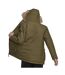 Doudoune Kaki Homme Adidas Hooded - L