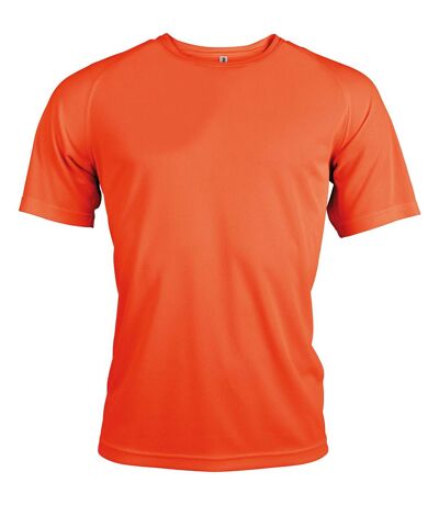 Kariban Mens Proact Sports / Training T-Shirt (Flourescent Orange) - UTRW2717