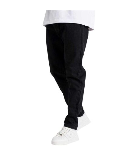 Jean Motif/style Broderie Florale St Jean Homme Noir SikSilk