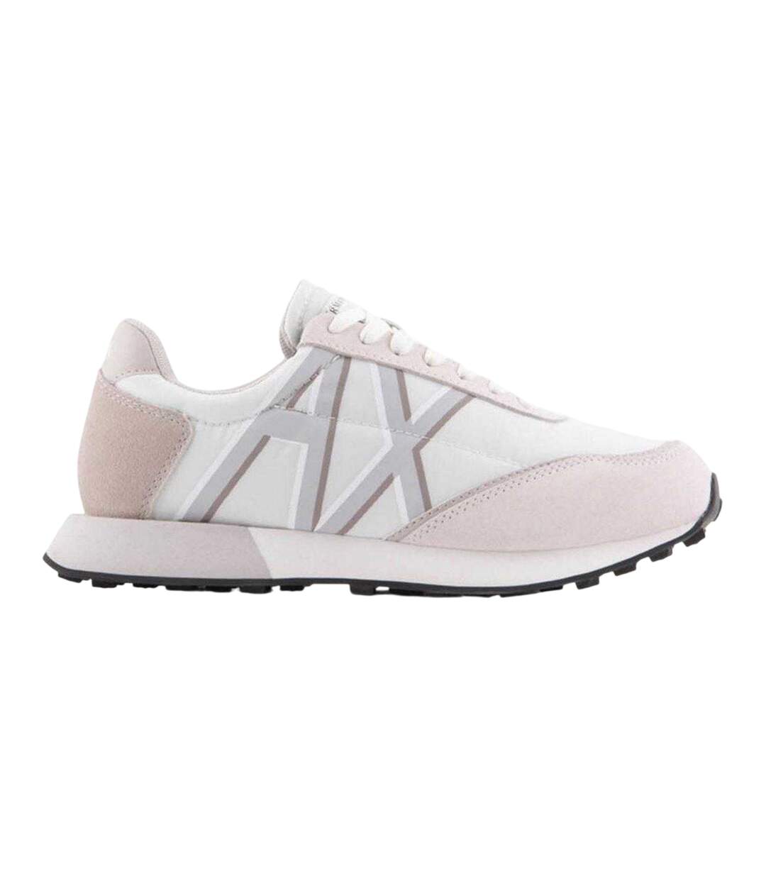 Baskets Femme Blanc Cassé Armani Exchange-1