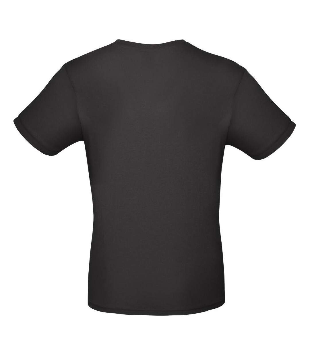 Tee-shirt B&c Mens #e150 Noir Délavé B And C-2