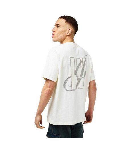 T-shirt Motif/style Imprimé Au Dos Homme Beige Jack Wills
