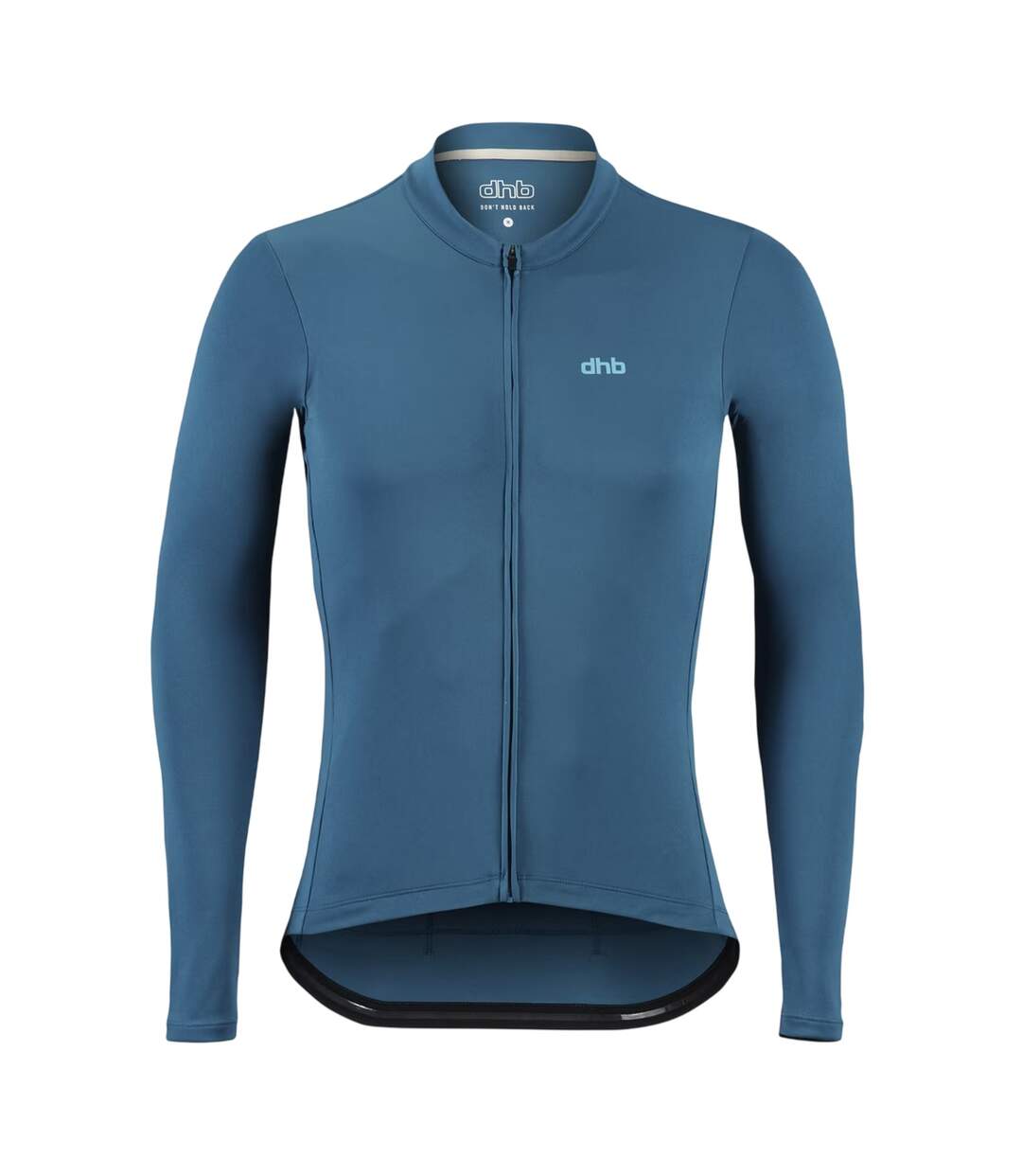 Mens Blok Lightweight Long-sleeved Cycling Jersey Ink Blue Dhb-1