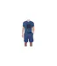 Ensemble De Pyjama Court Homme Bleu Marine Chiné England-1