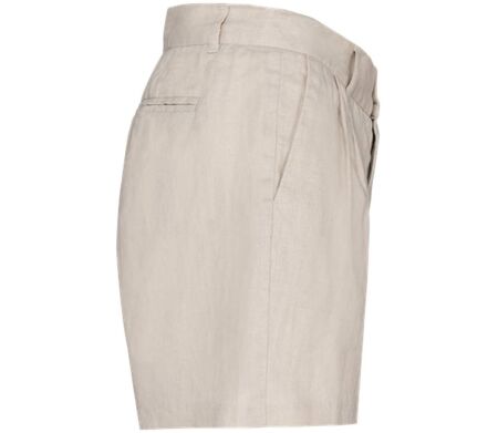 Bermuda en lin - Femme - PATS713 - beige linen sand