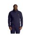 Mens plus pullover hoodie navy Lyle & Scott