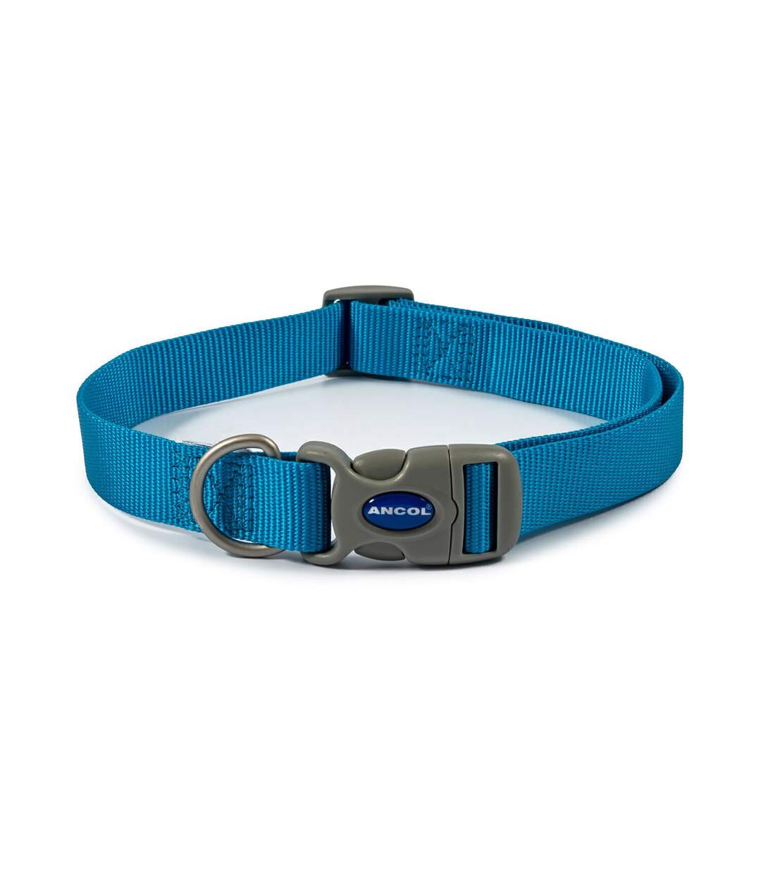 Viva adjustable dog collar 45cm 75cm blue Ancol-1