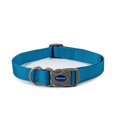 Viva adjustable dog collar 45cm 75cm blue Ancol