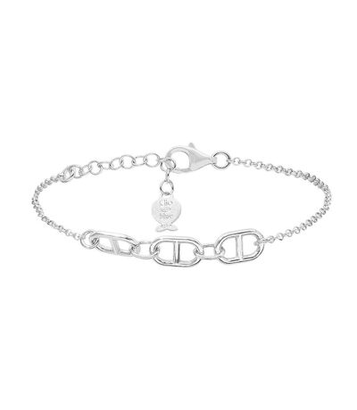 Bracelet argent femme clio blue jaseron - taille unique