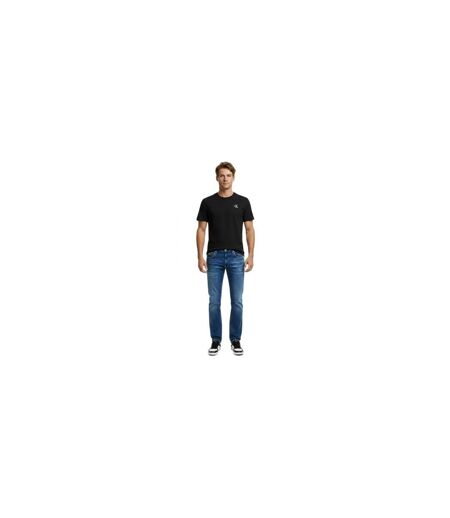 T-shirt Motif/style Monochrome Homme Noir Calvin Klein