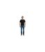 T-shirt Motif/style Monochrome Homme Noir Calvin Klein-1