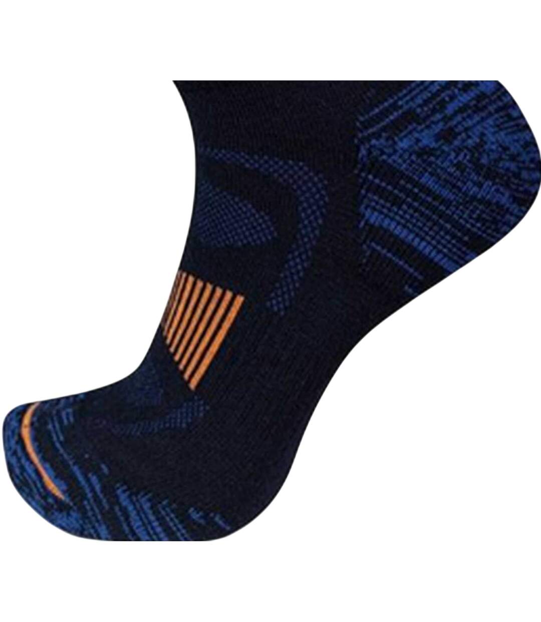 Mens Zone Hiking Crew Socks Navy Merrell-4