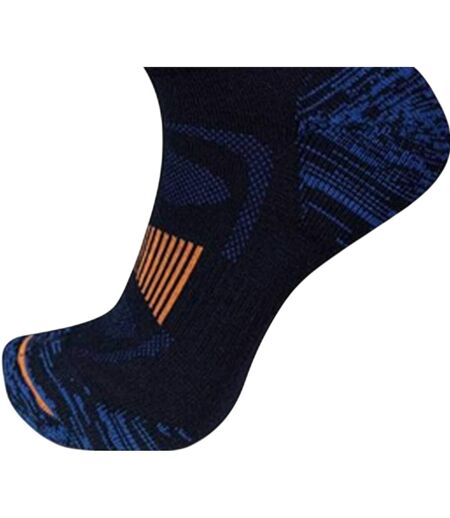 Mens Zone Hiking Crew Socks Navy Merrell