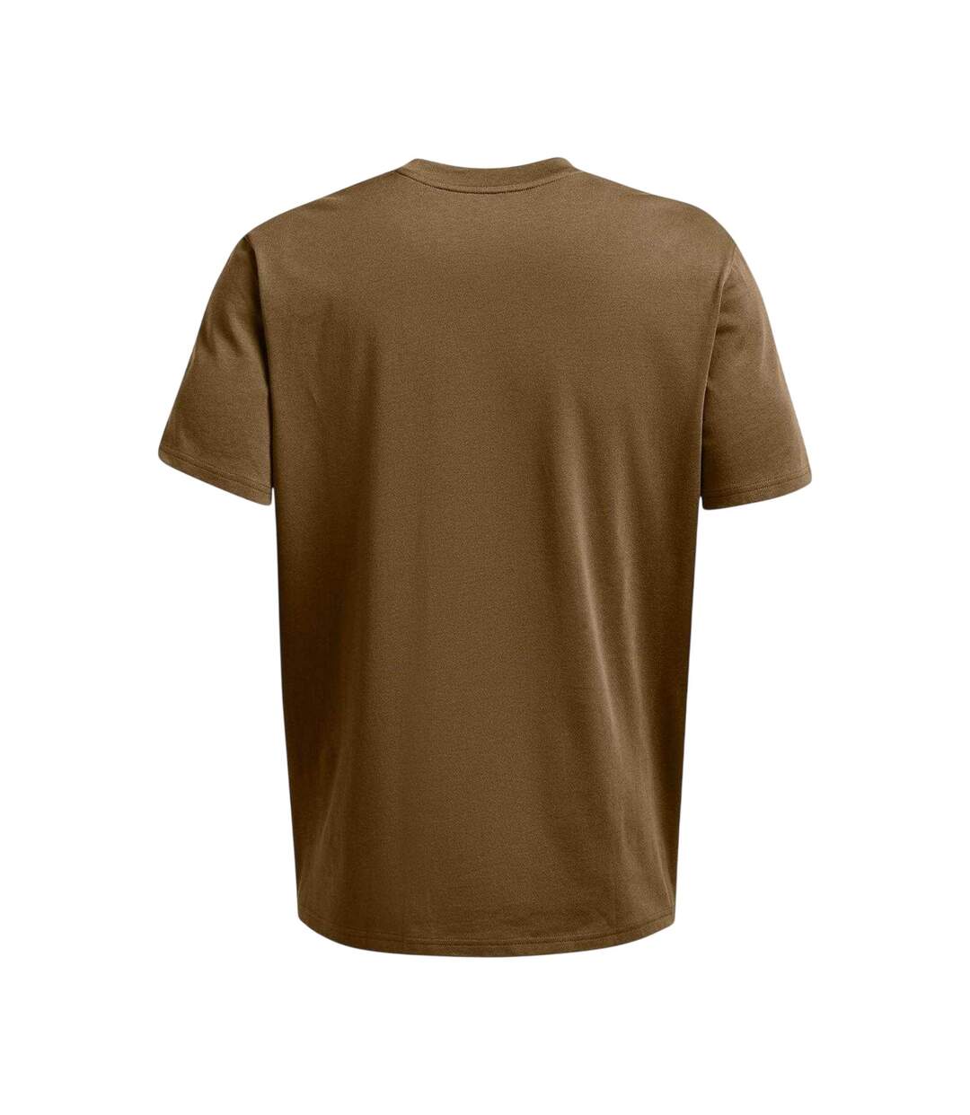 Mens Patch Regular T-shirt Brown Under Armour-4