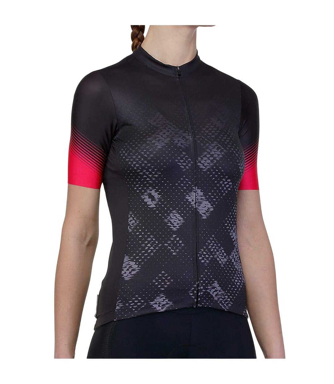 Maillot De Cyclisme Tracy2 Femme Noir Bicycle Line-3