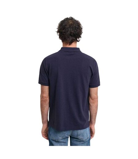 Polo Archive Shield Homme Bleu Gant