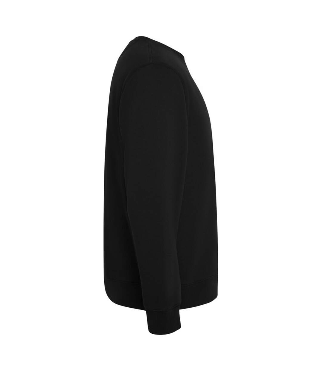 Unisex Adult Batian Crew Neck Sweatshirt Solid Black Roly-4