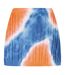 Mini Jupe Motif/style Tie-dye Jami Femme Orange Diesel-2