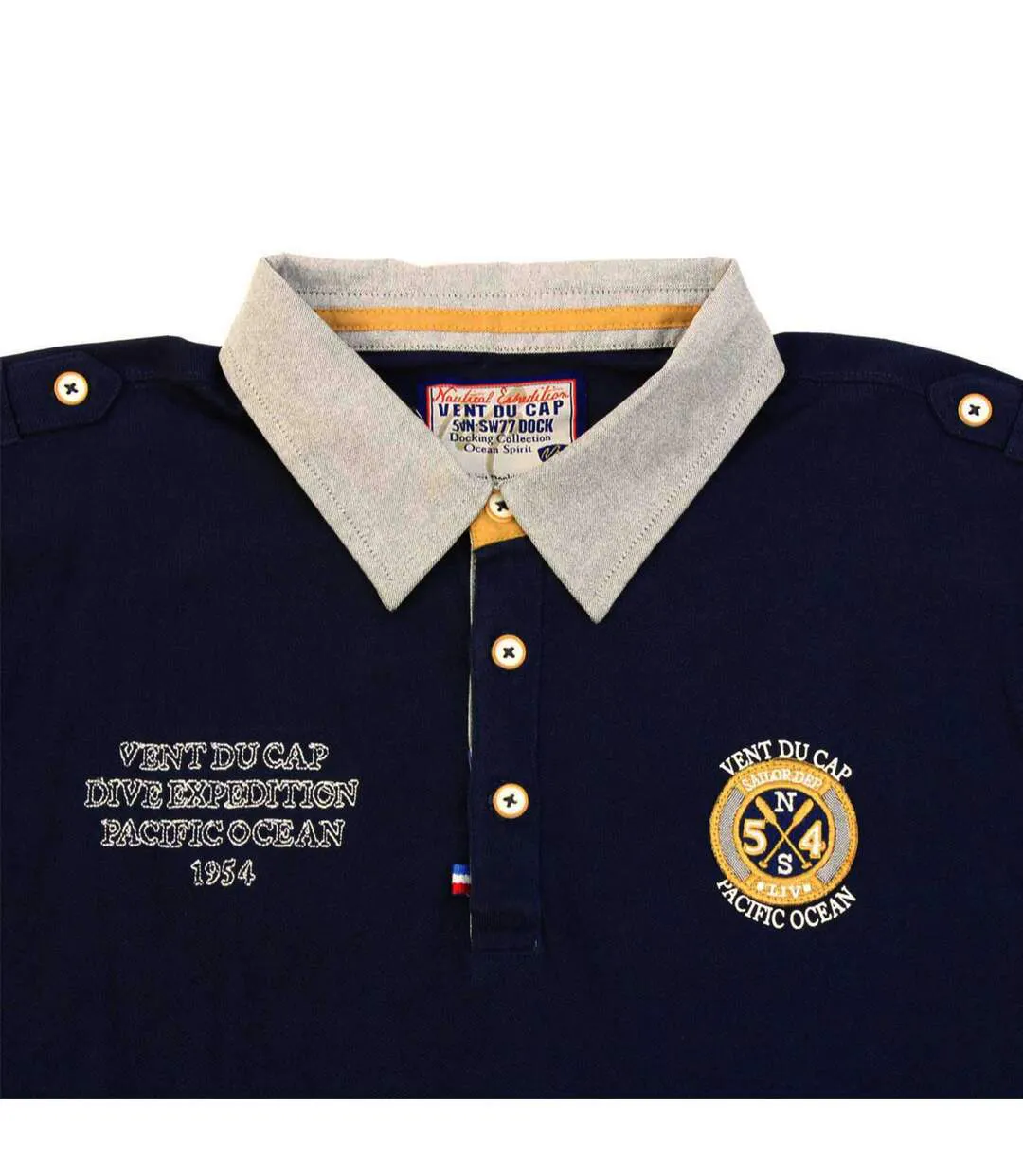 Polo manches longues homme CEDICE-3