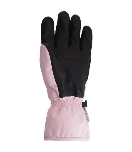 Womens/ladies Aw23afglf099 Ski Gloves Pink 4F
