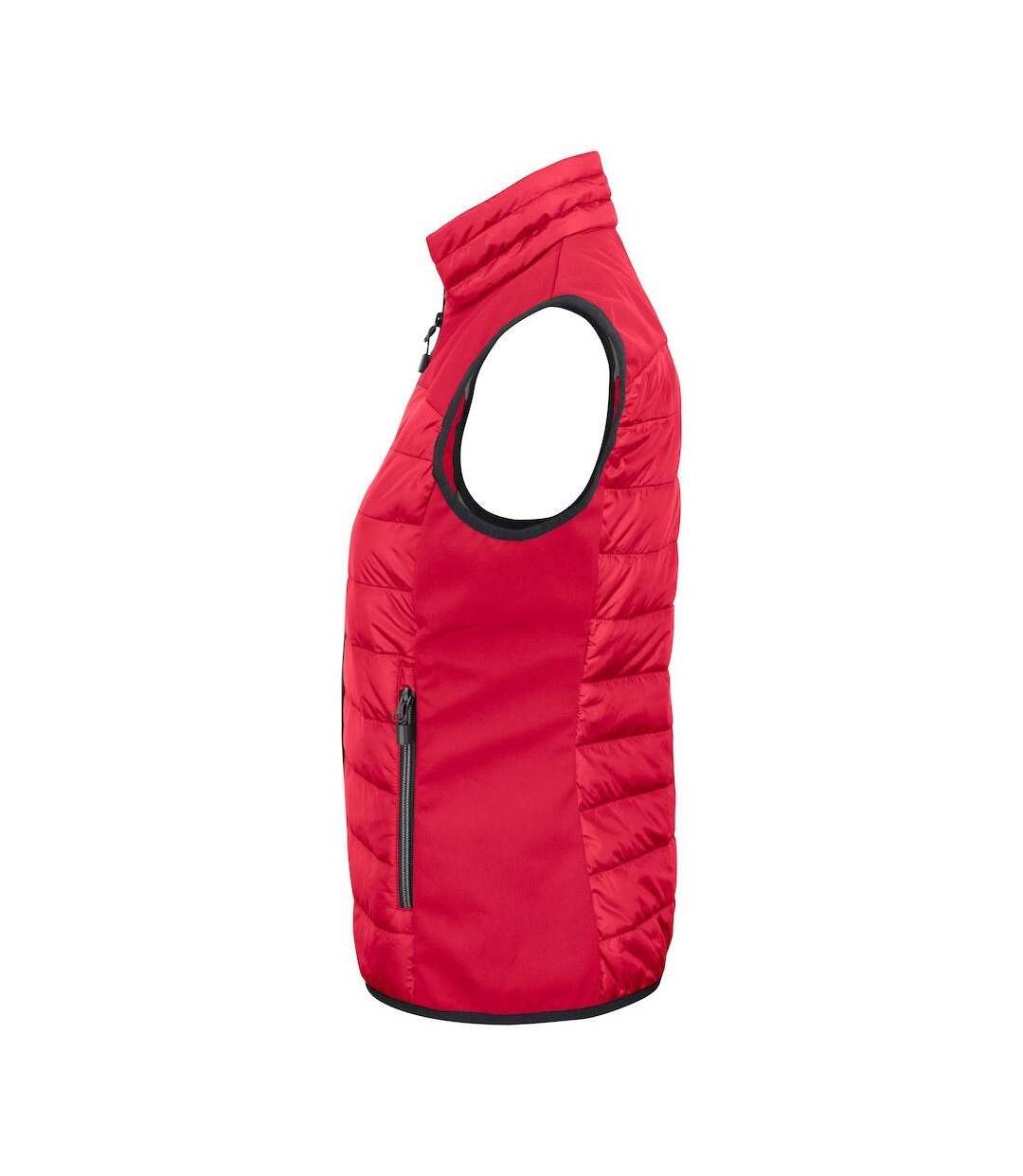 Veste Sans Manches Expedition Femme Rouge Printer-3