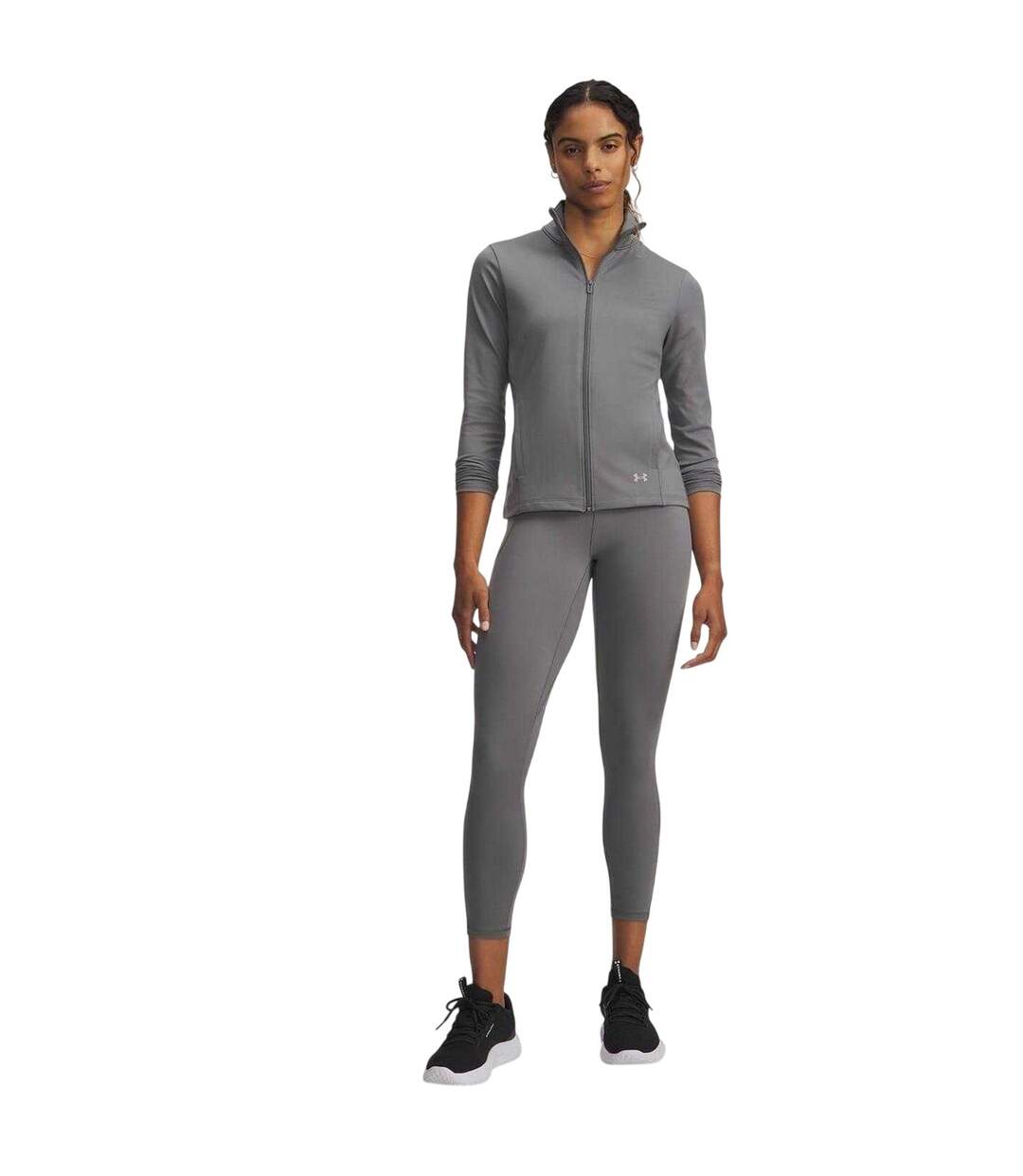 Legging Motion Femme Vert Gris Under Armour-4