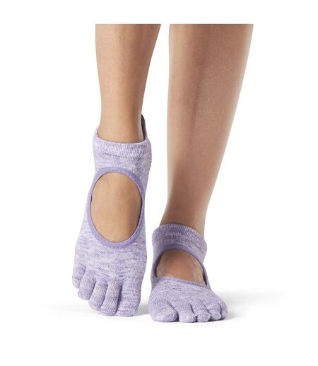 Toesox - Chaussettes à orteils BELLARINA - Femme (Violet Chiné) - UTMQ222