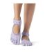 Toesox - Chaussettes à orteils BELLARINA - Femme (Violet Chiné) - UTMQ222-1