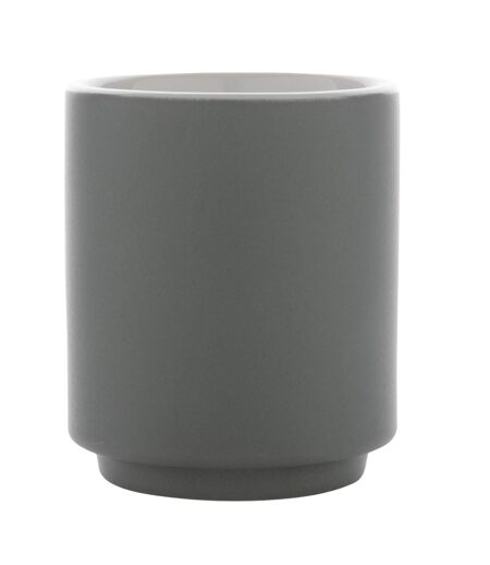 Stackable ceramic 180ml mug one size grey/white XD Collection