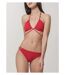 Haut maillot de bain triangle convertible Blue Sense Luna Splendida rouge-5