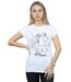 Disney - T-shirt LADY AND THE TRAMP COLLAGE SKETCH - Femme (Blanc) - UTBI16272-2