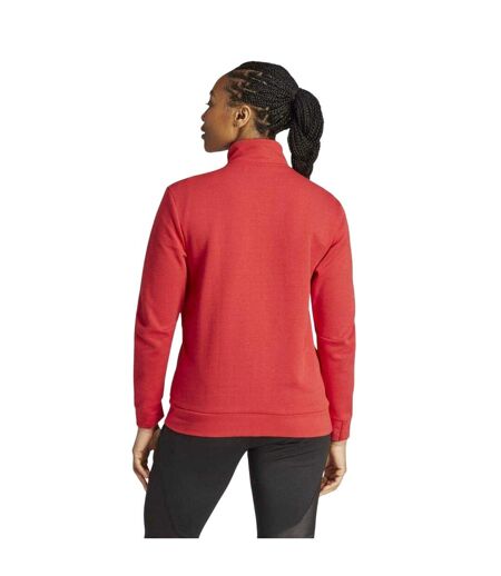 Veste De Survêtement Motif/style Manchester United Fc Anthem Femme Rouge Adidas